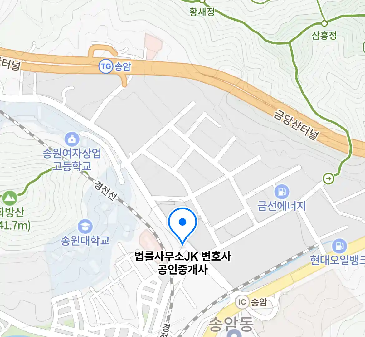 법률사무소JK 변호사 공인중개사 위치