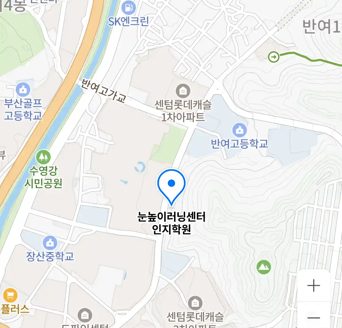 눈높이러닝센터 인지학원 위치