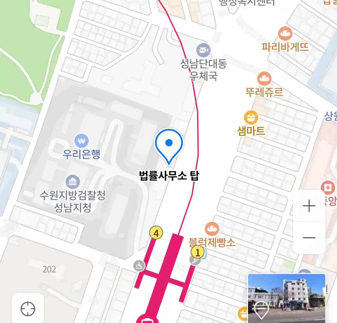 법률사무소 탑 위치