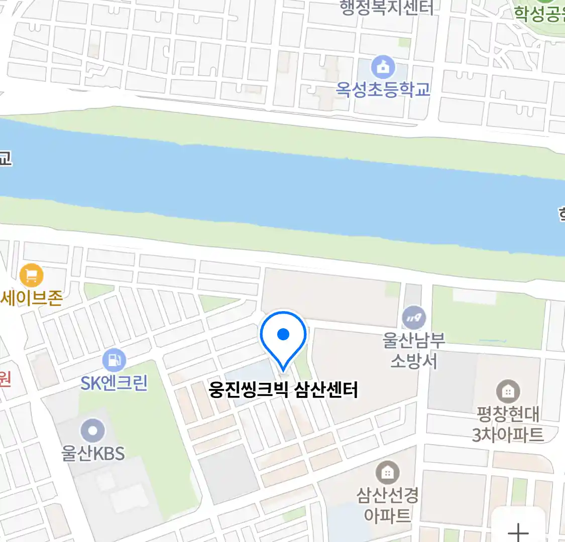 웅진씽크빅 삼산센터 위치