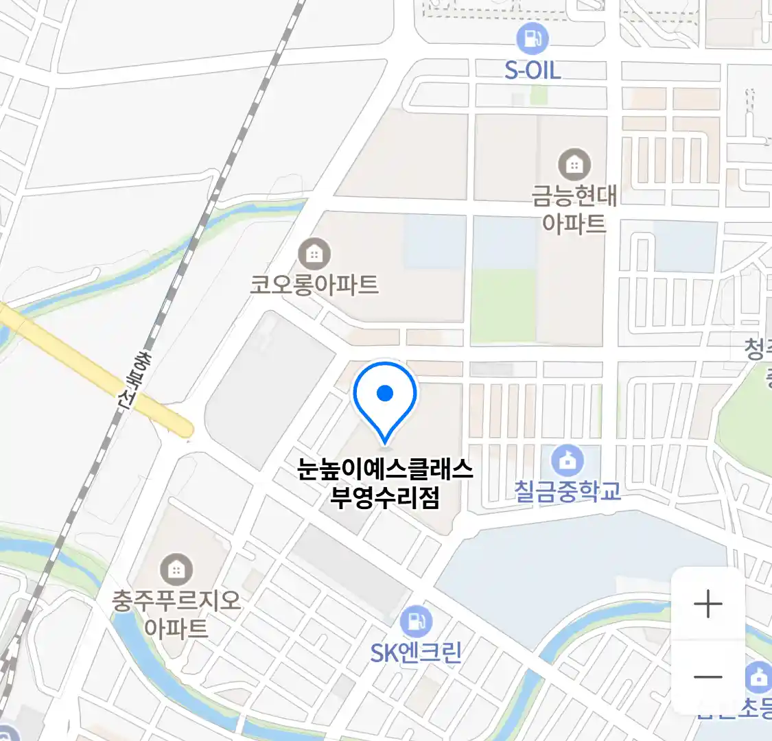 눈높이예스클래스 부영수리점 위치