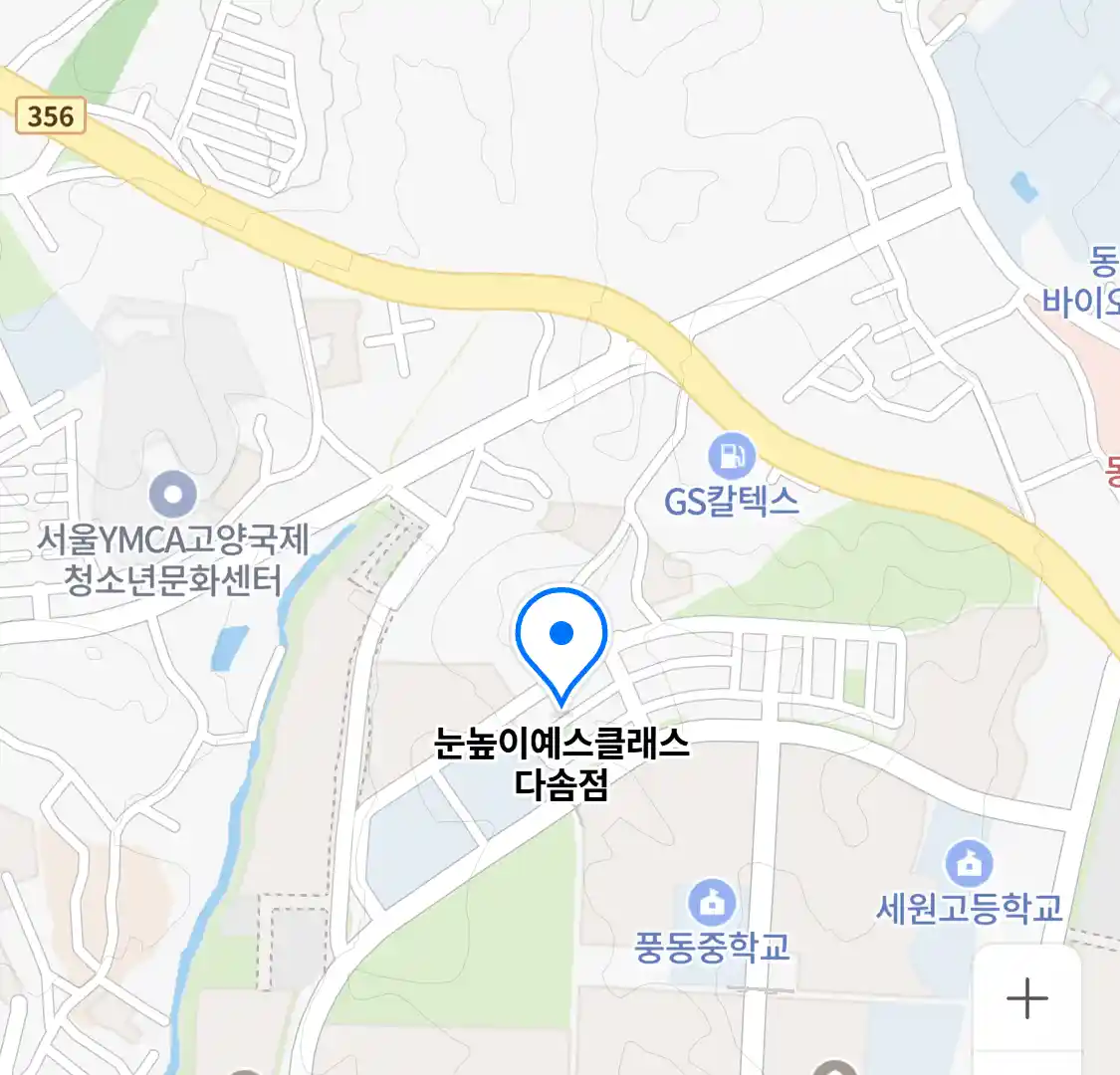 눈높이예스클래스 다솜점 위치