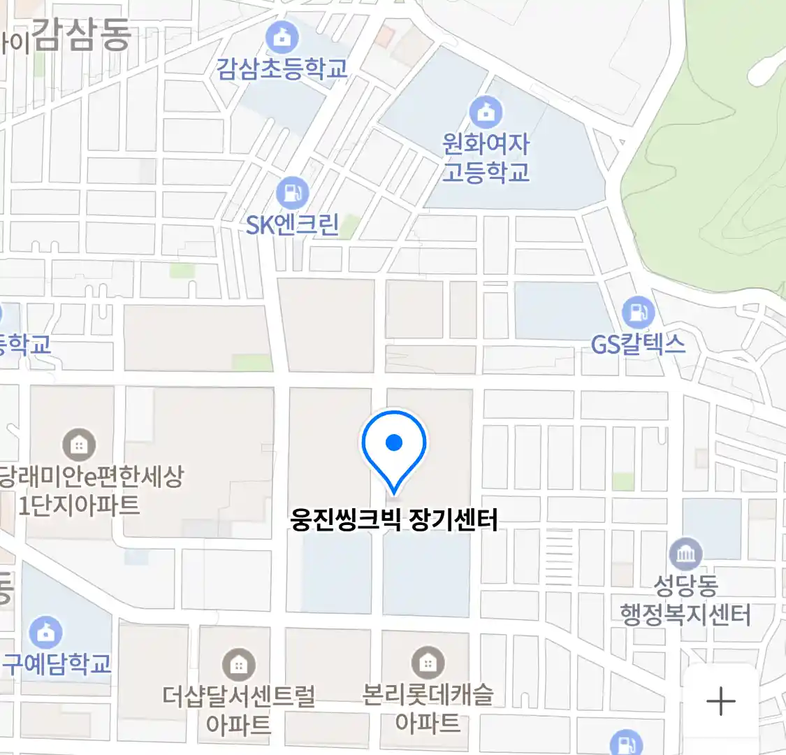 웅진씽크빅 장기센터 위치