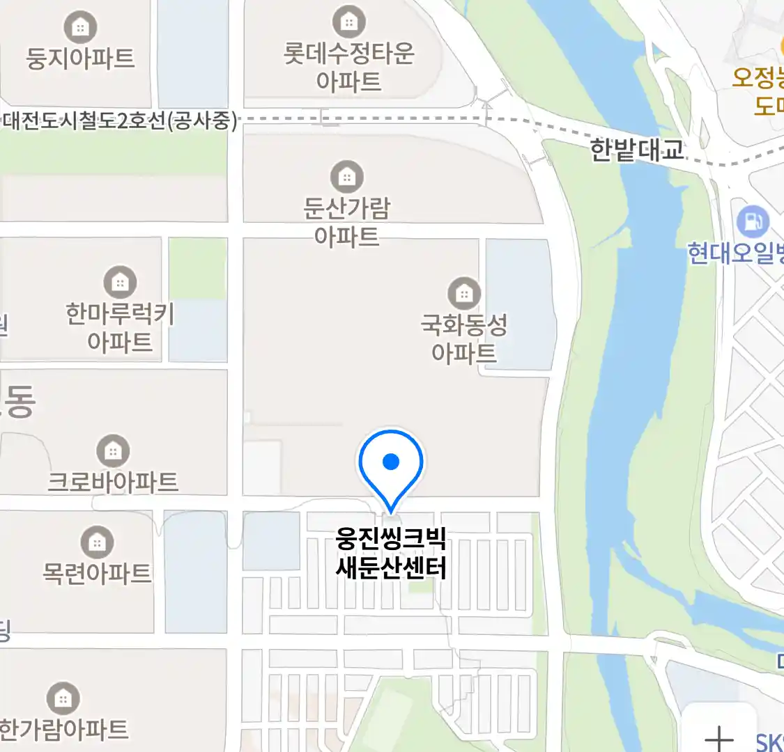 웅진씽크빅 새둔산센터 위치