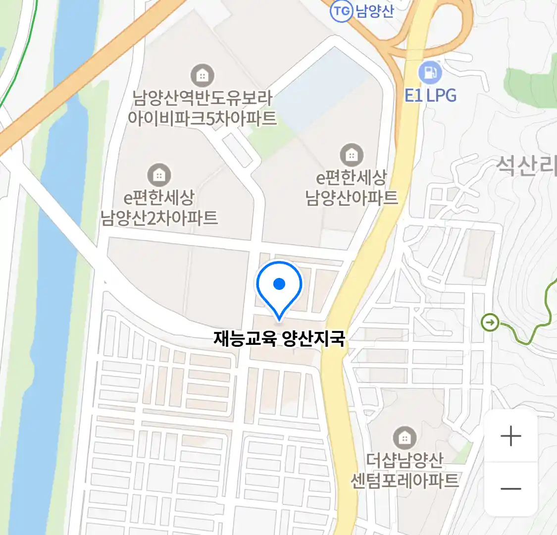 재능교육 양산지국 위치