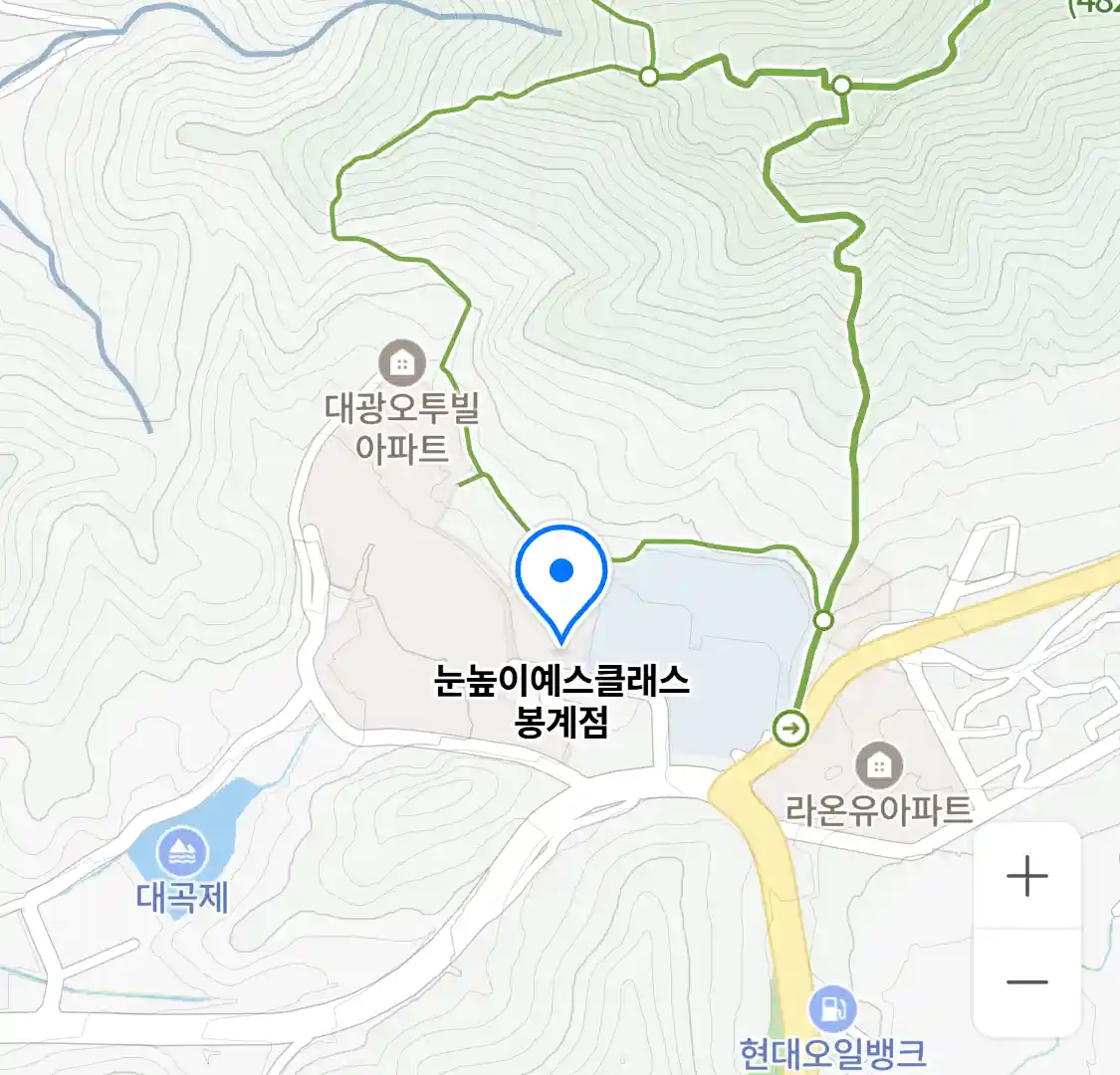 눈높이예스클래스 봉계점 위치