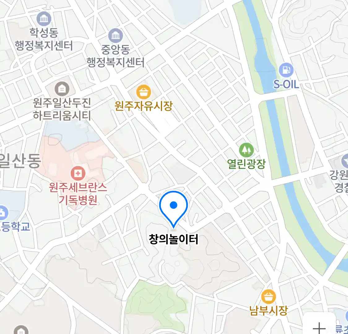 창의놀이터 위치