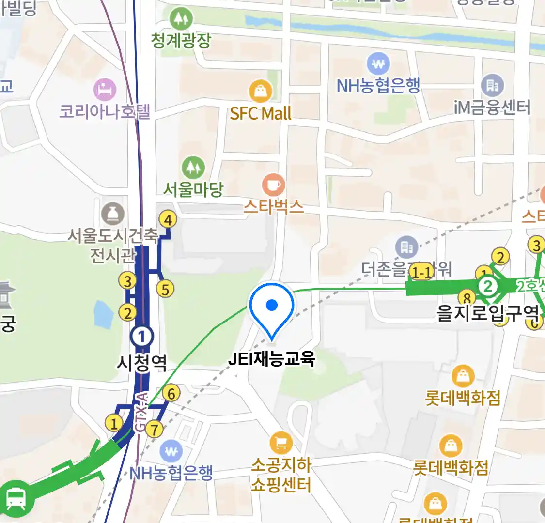 JEI재능교육 위치