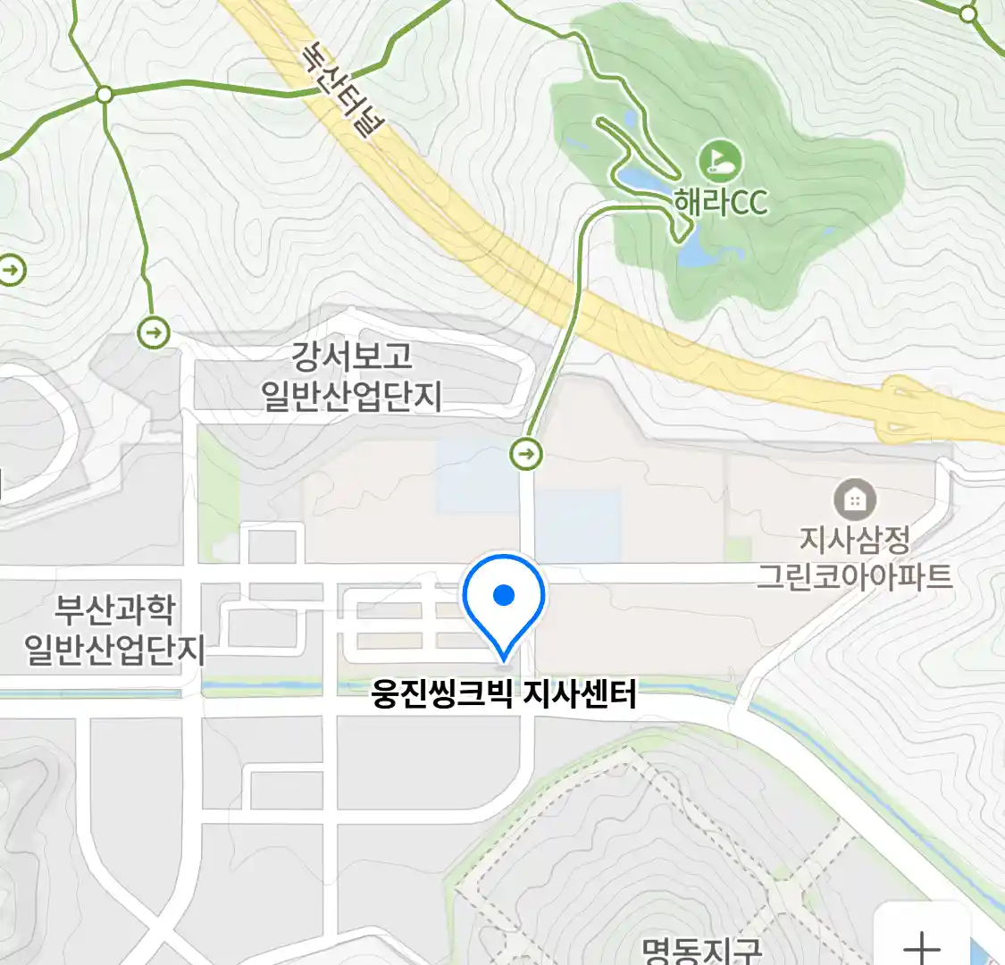 웅진씽크빅 지사센터 위치