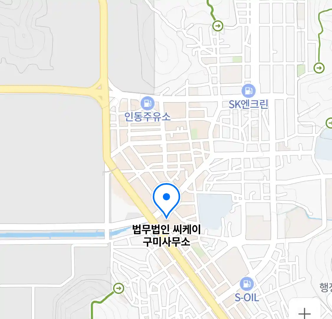 법무법인 씨케이 구미사무소 지도