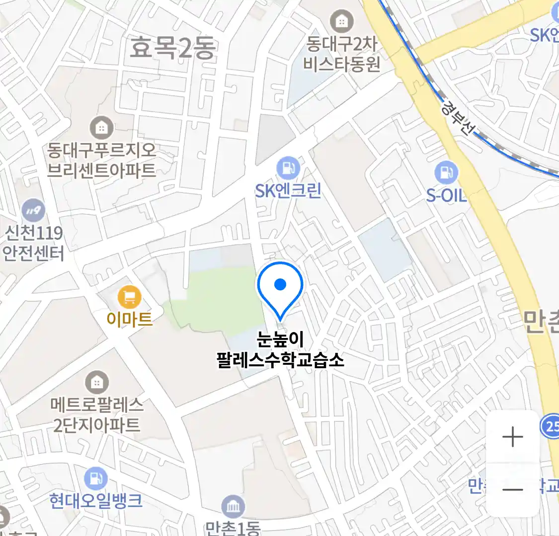 눈높이 팔레스수학교습소 위치