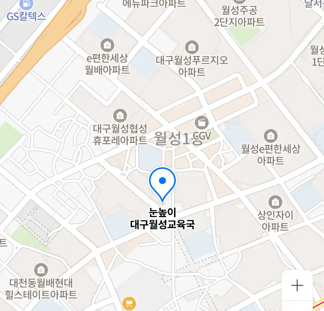 눈높이 대구월성교육국 위치