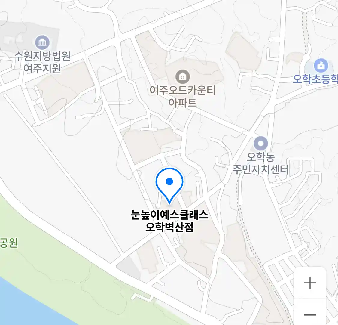 눈높이예스클래스 오학벽산점 위치