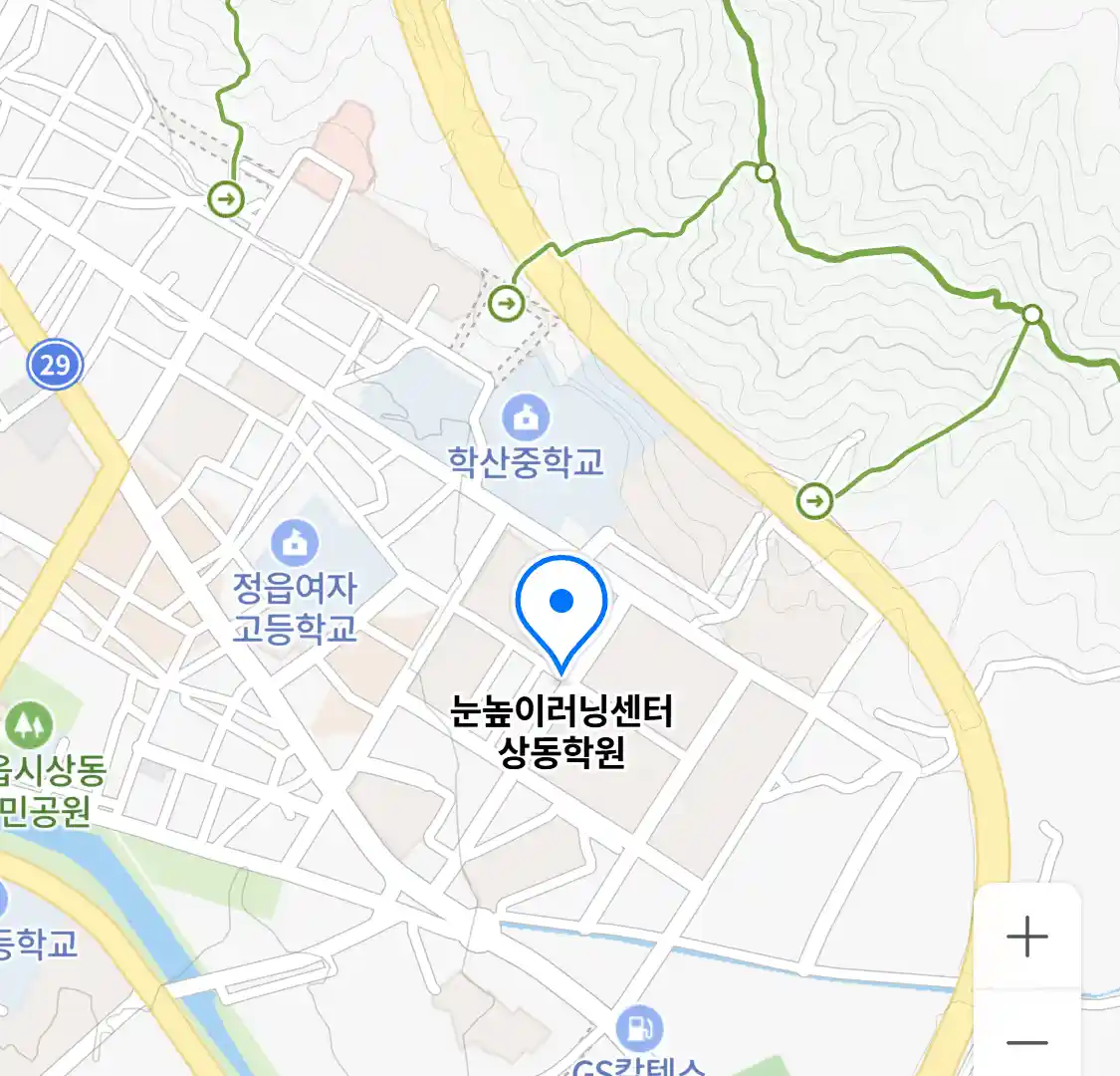 눈높이러닝센터 상동학원 위치