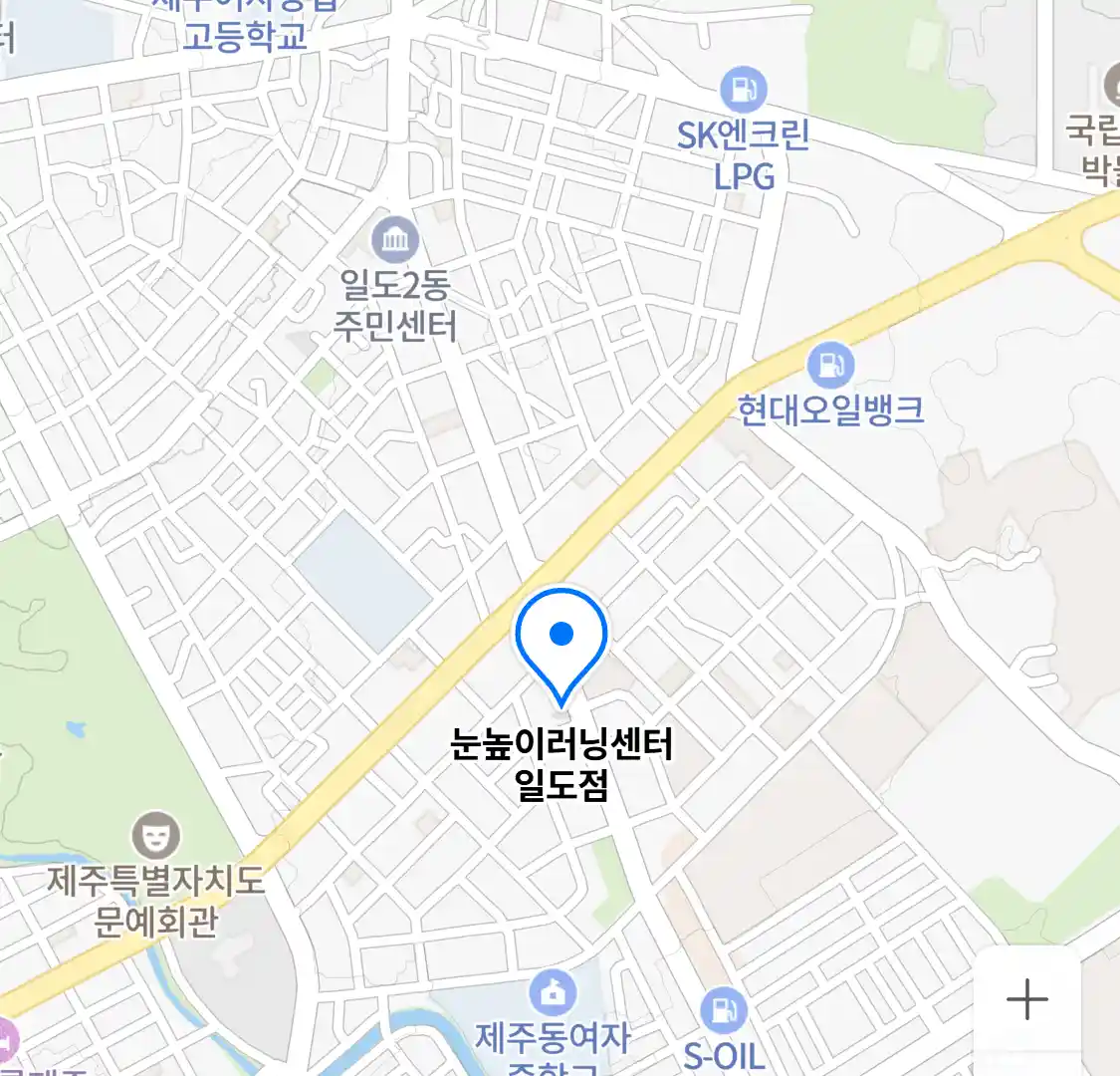 눈높이러닝센터 일도점 위치